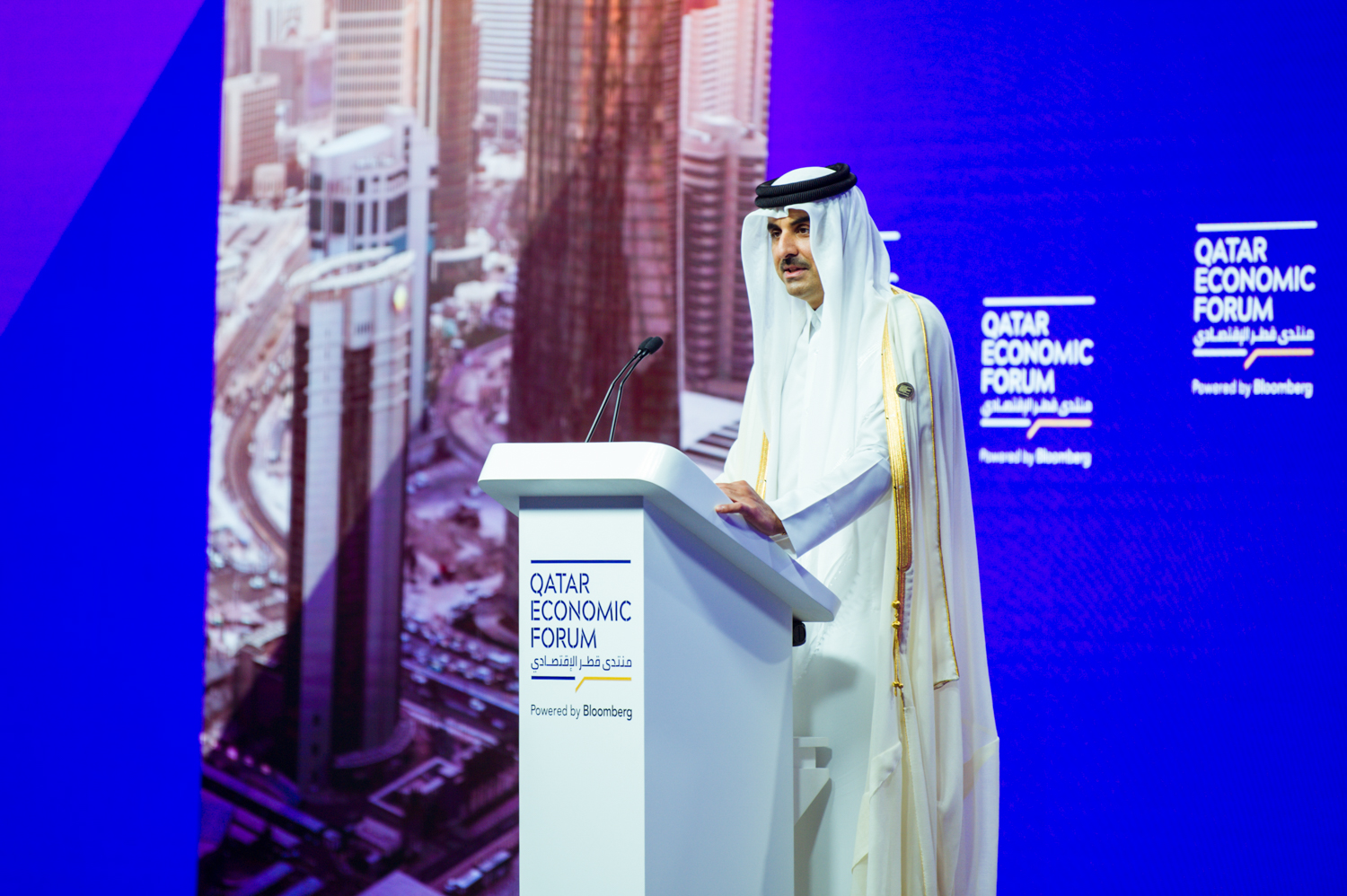 سمو الأمير يفتتح منتدى قطر الاقتصادي 2022