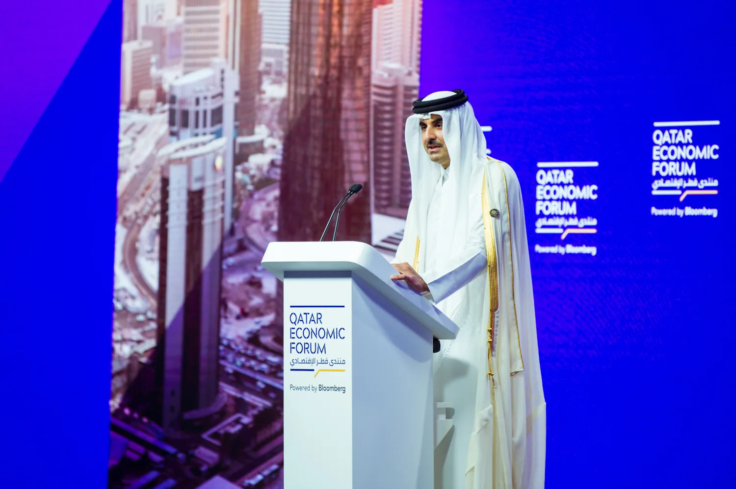 سمو الأمير يفتتح منتدى قطر الاقتصادي 2022